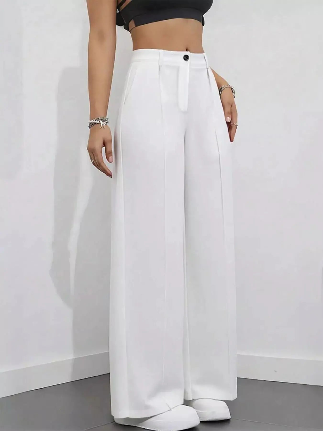 High-Waisted Wide Leg Pants Simply Love