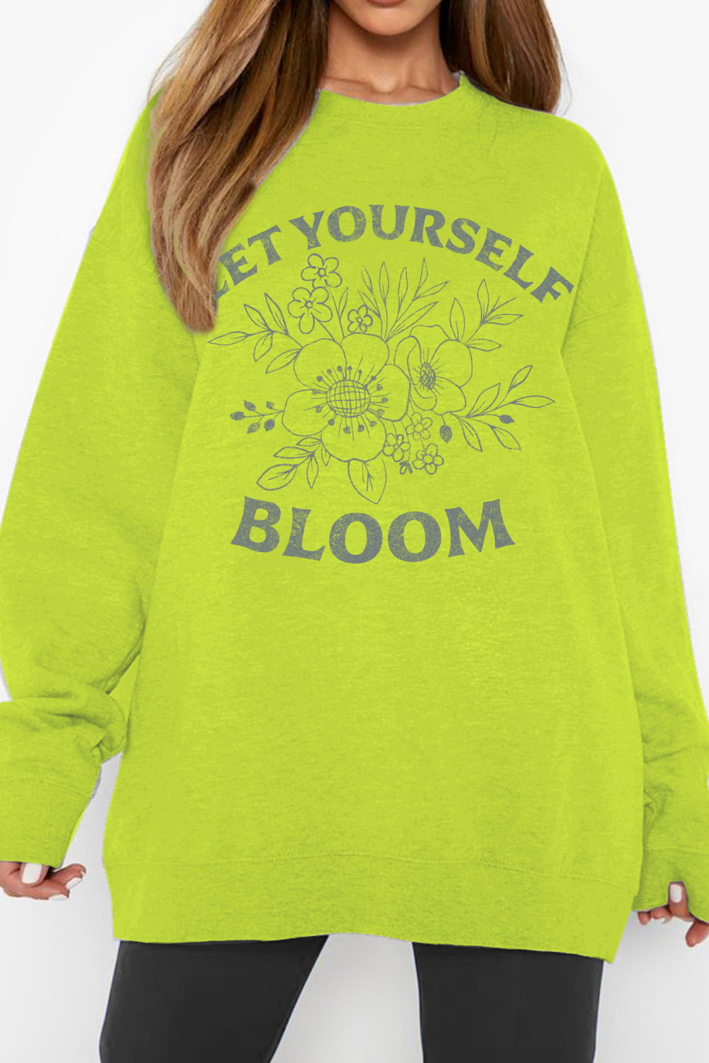 Simply Love: Bloom Graphic Sweatshirt