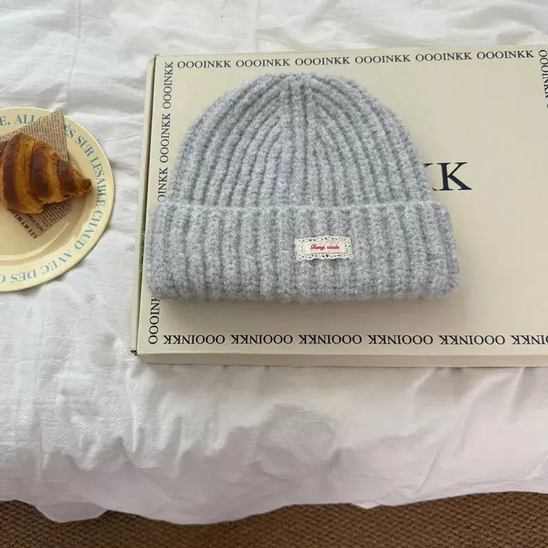 Warm Knitted Beanie Hat Simply Love