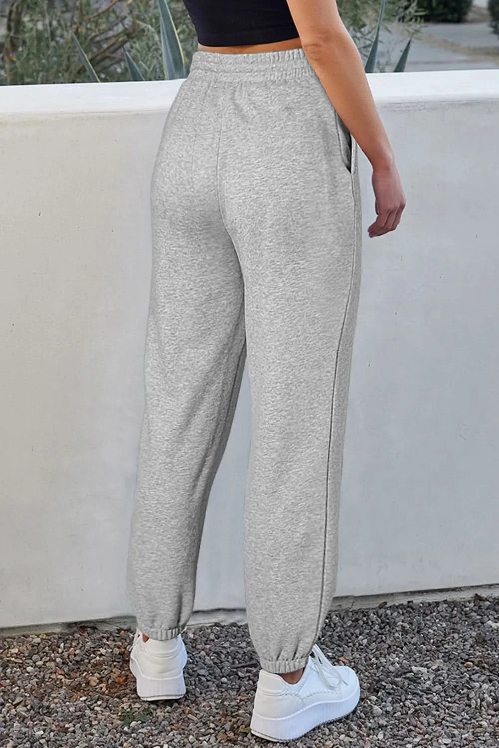 Cozy Drawstring Joggers with Convenient Pockets