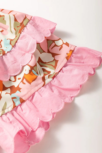 Simply Love: Floral Tiered Blouse