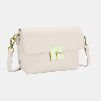 David Jones PU Leather Crossbody Bag.