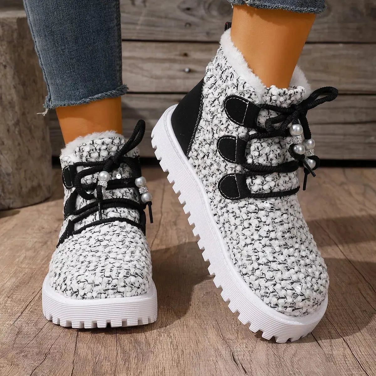Lace Up Ankle Boots Simply Love