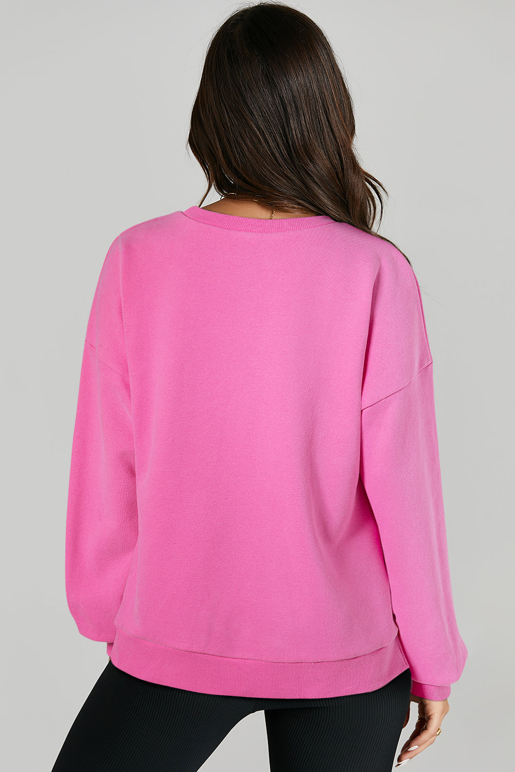 Bonbon fleece-lined sweatshirt