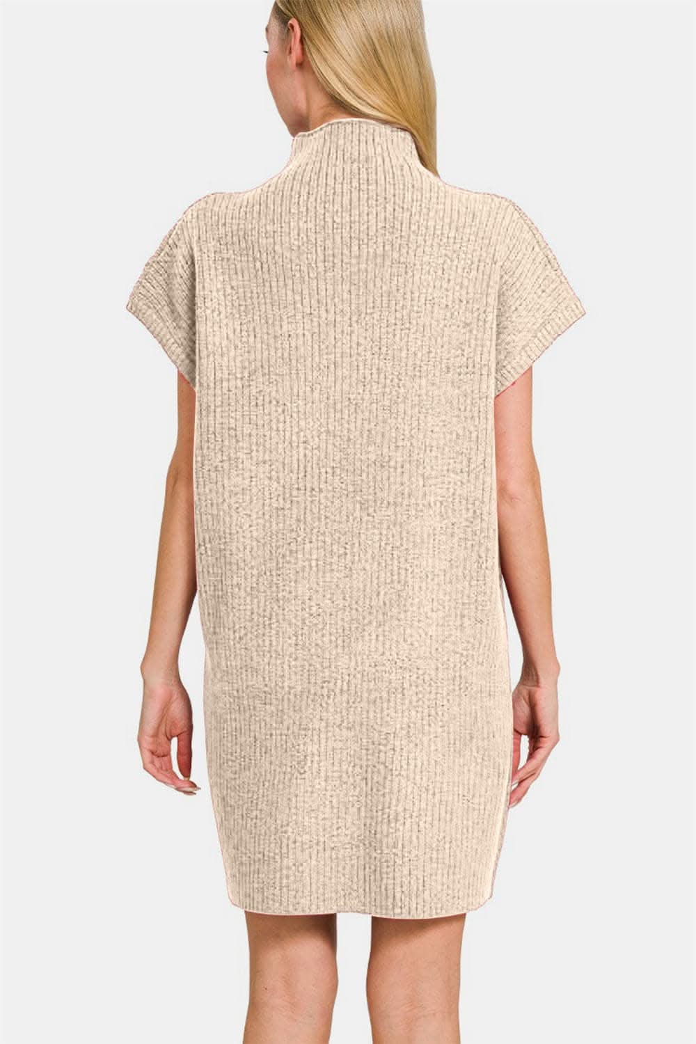 Zenana cozy short sleeve dress - Love Salve 