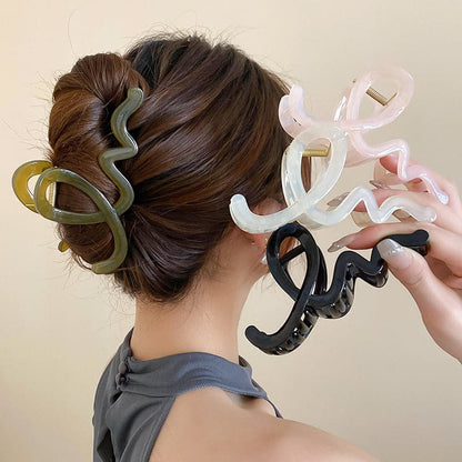 Acrylic Hair Claw Clip.