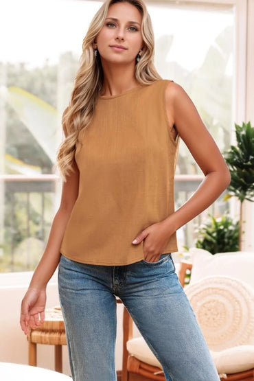 Simply Love: Bow Back Tank Top