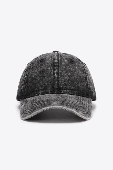 Plain Adjustable Baseball Cap.