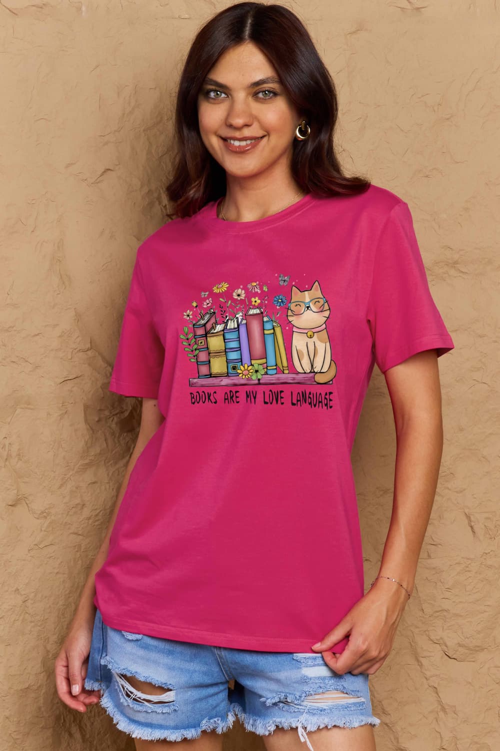 Simply Love: Books Graphic Tee