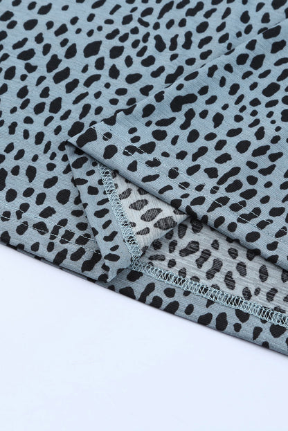 Apricot Cheetah Print Casual Crew Neck T Shirt - Product image 18 T Shirts by Divine Design4U