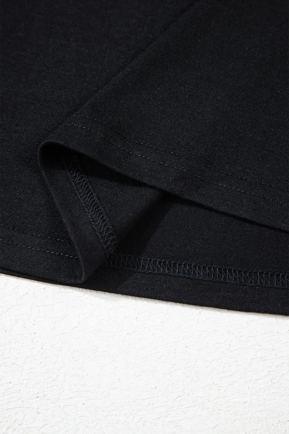 Elegant black sequin tunic top - Love Salve 