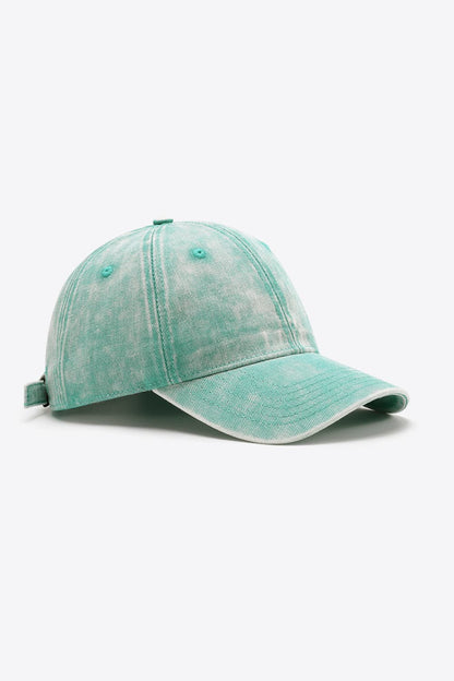 Plain Adjustable Baseball Cap.