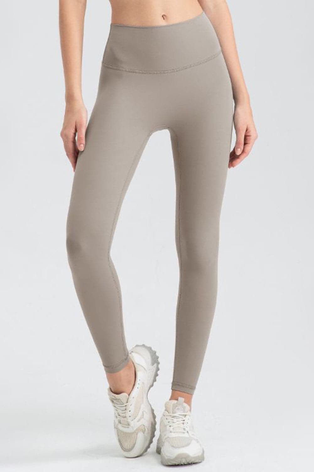 Wide Waistband Sport Leggings.