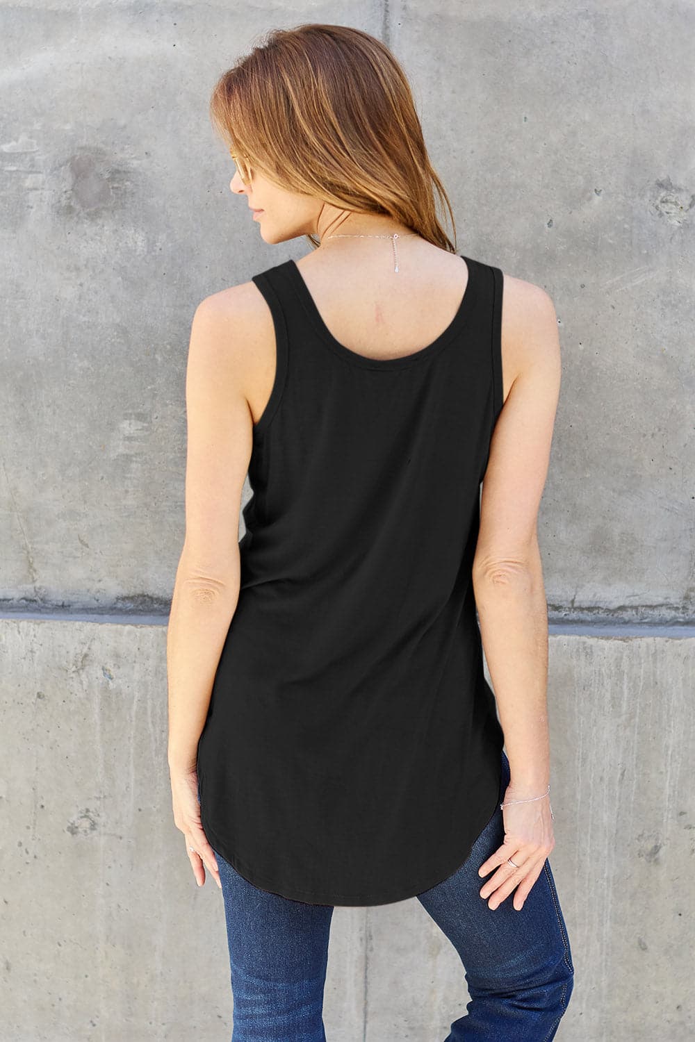 Basic Bae Full Size Round Neck Tank.