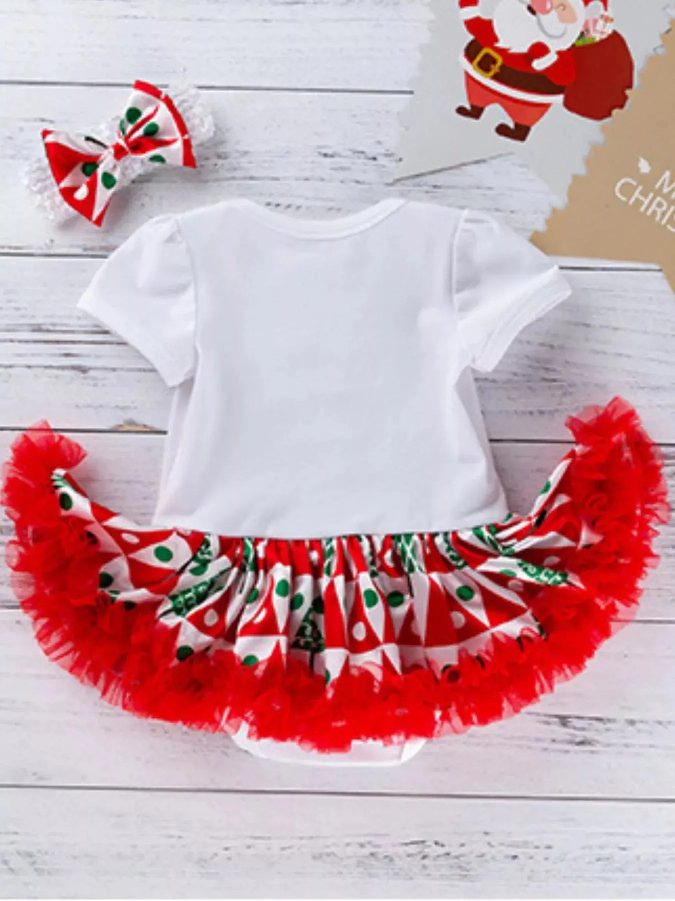 Children's 3 Piece Christmas Reindeer One-Piece Dress Simply Love