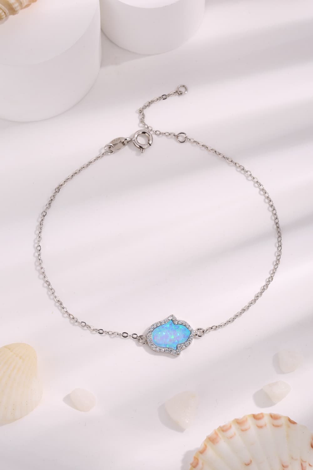 Opal 925 Sterling Silver Bracelet.