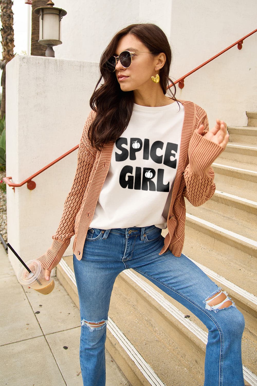 Simply Love Full Size SPICE GIRL Short Sleeve T-Shirt.