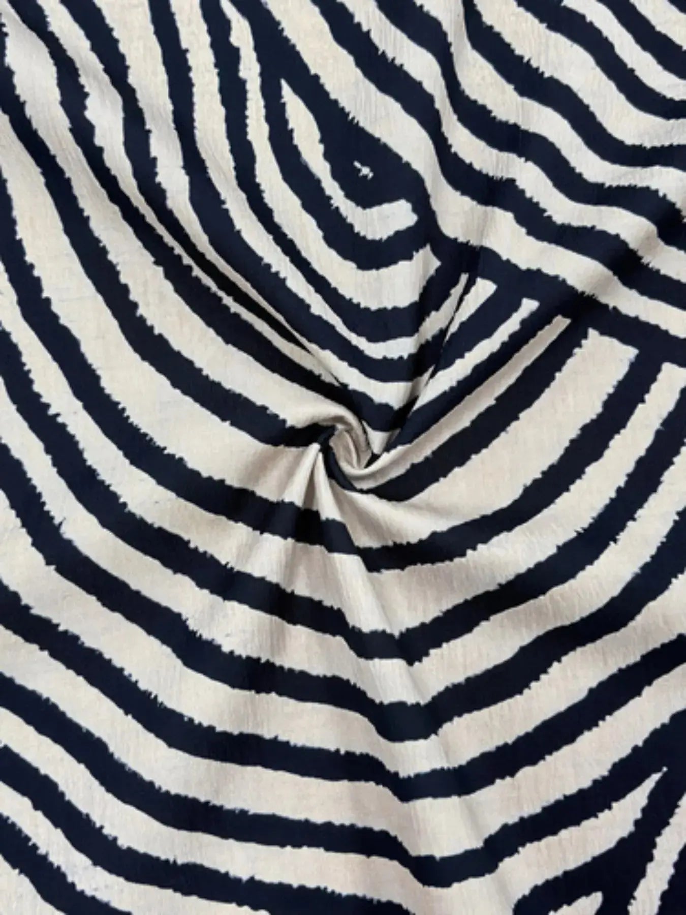 Plus Size Abstract Zebra Print Button-Down Shirt Simply Love