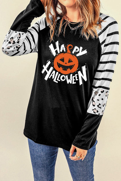 Spooktacular Halloween graphic long sleeve tee