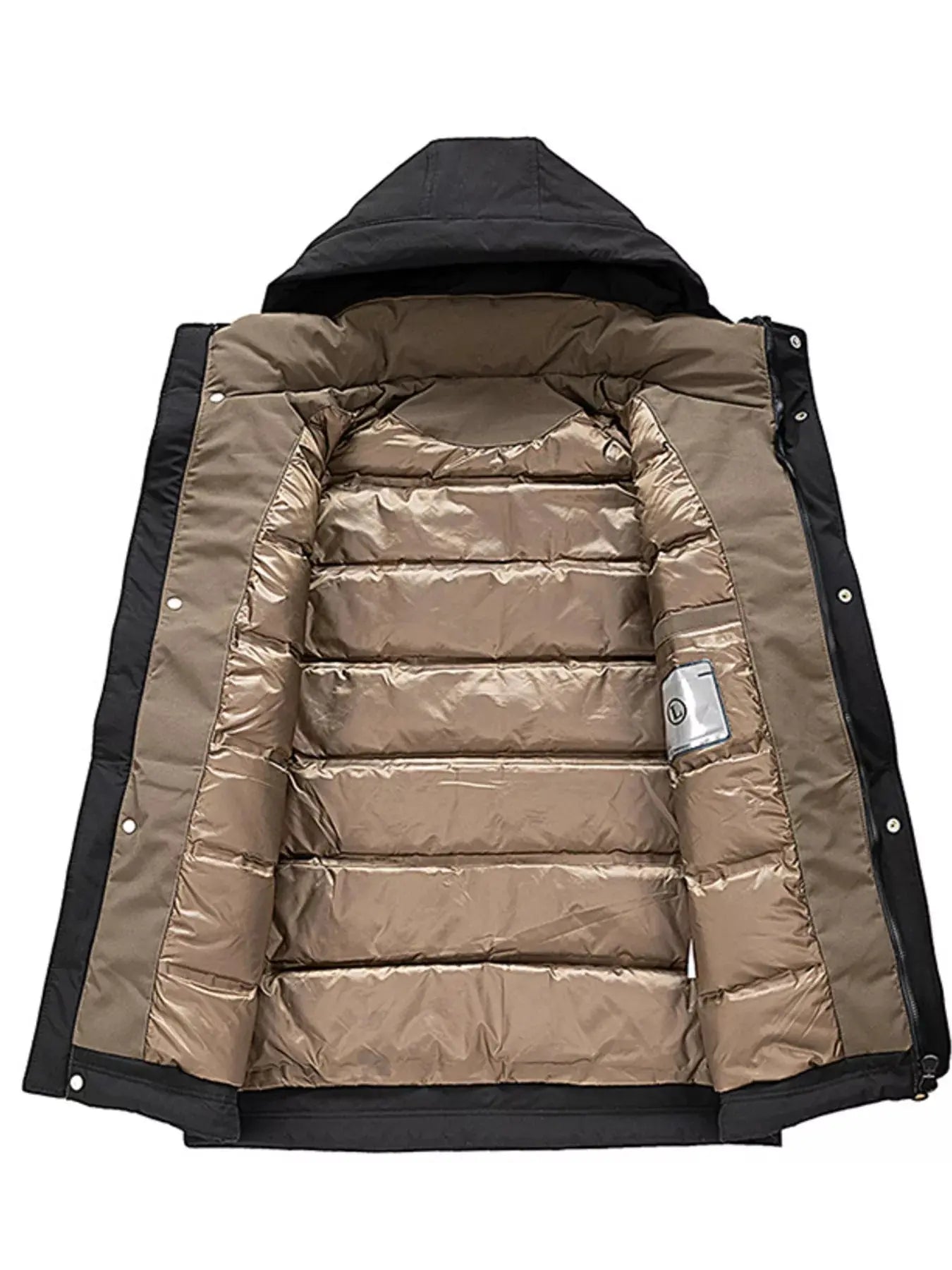 Men's Plus Size Urban Style Hooded Winter Padded Jacket Simply Love