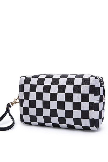 PU Leather Makeup Bag.