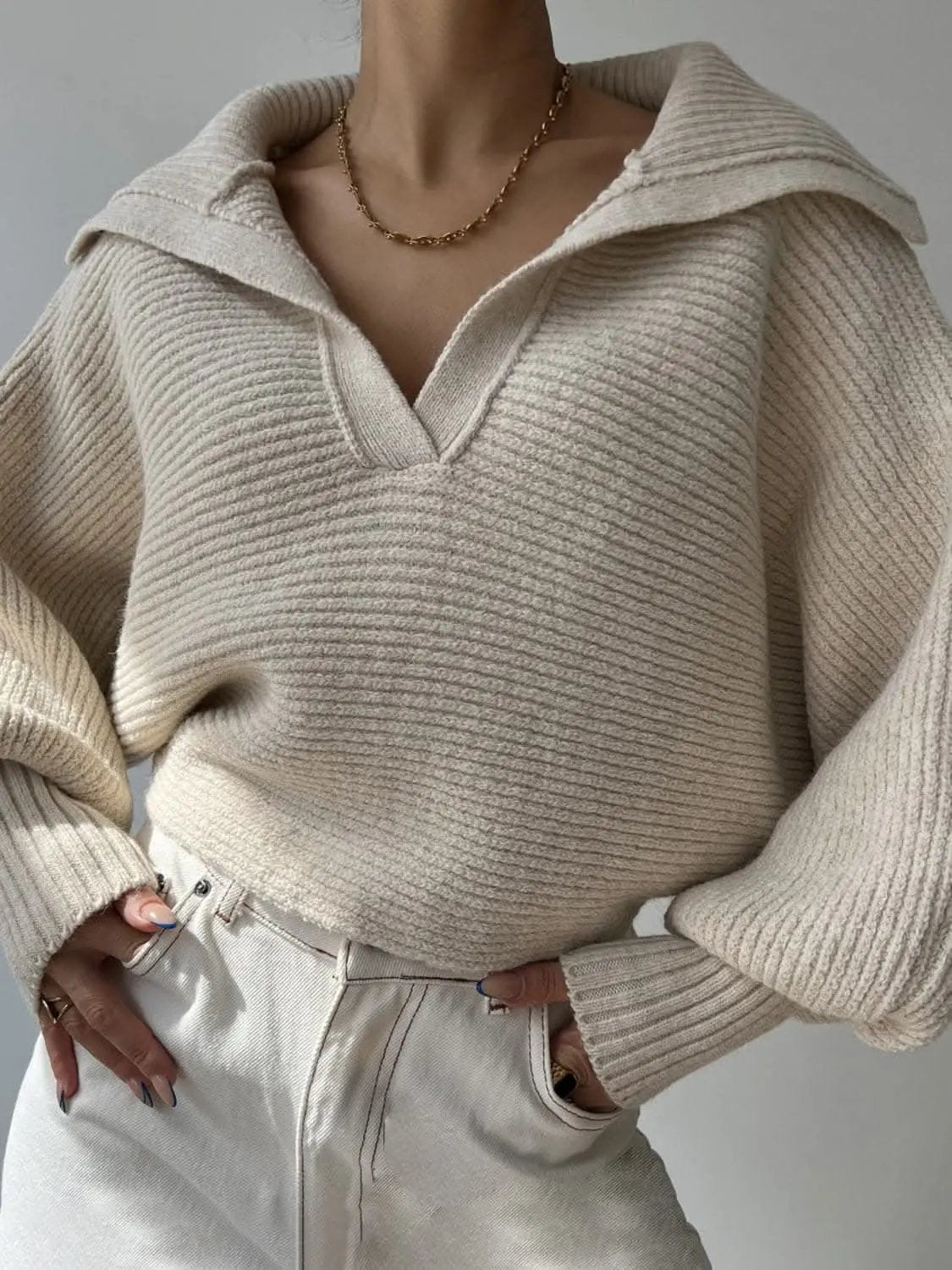 Johnny's cozy long sleeve sweater - Love Salve 