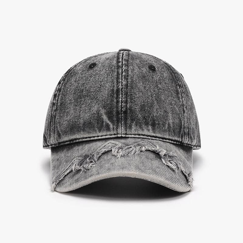 Fringe Adjustable Cotton Baseball Cap.