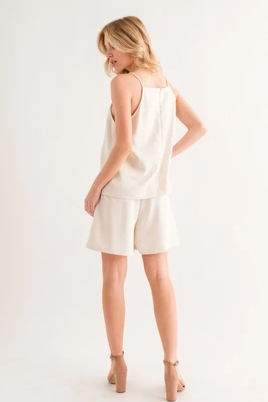 And The Why Sleeveless Basic Cami Top - Love Salve 