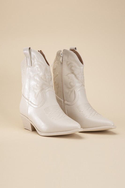 WILLA-1 Western Booties.