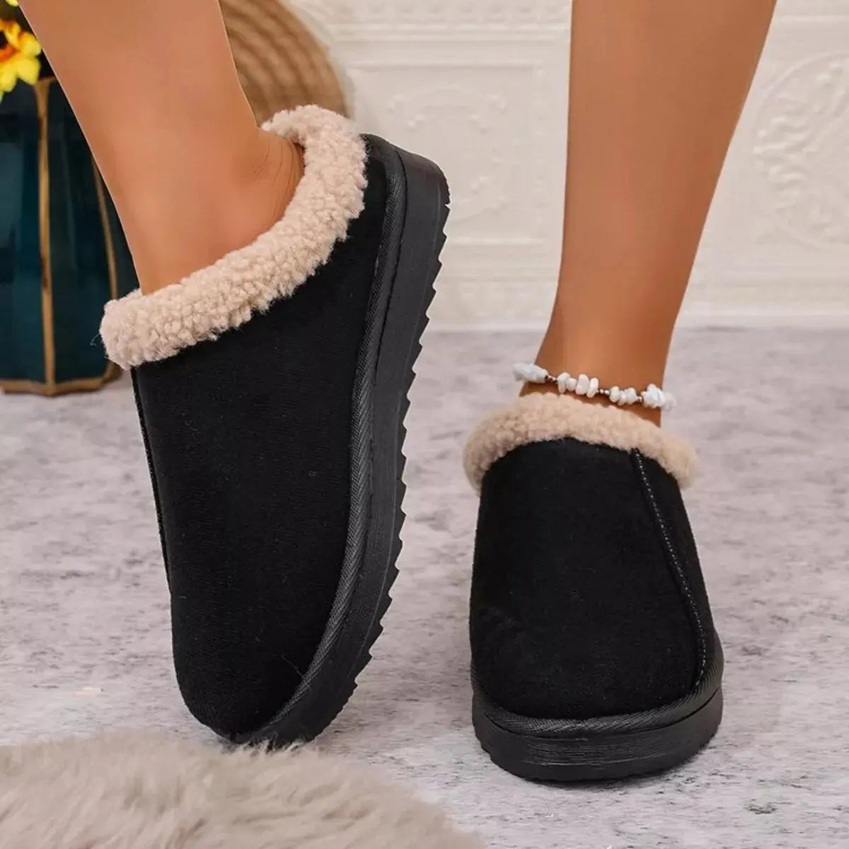 Cozy Plush Lined Clog Slippers Simply Love