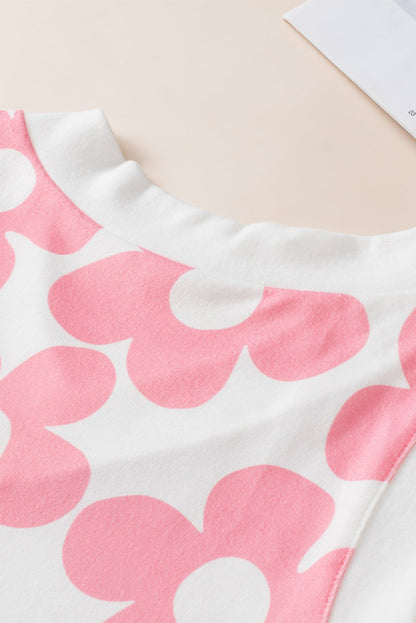 Andi Flower Knitted V Neck Tank Top for Women - Love Salve 
