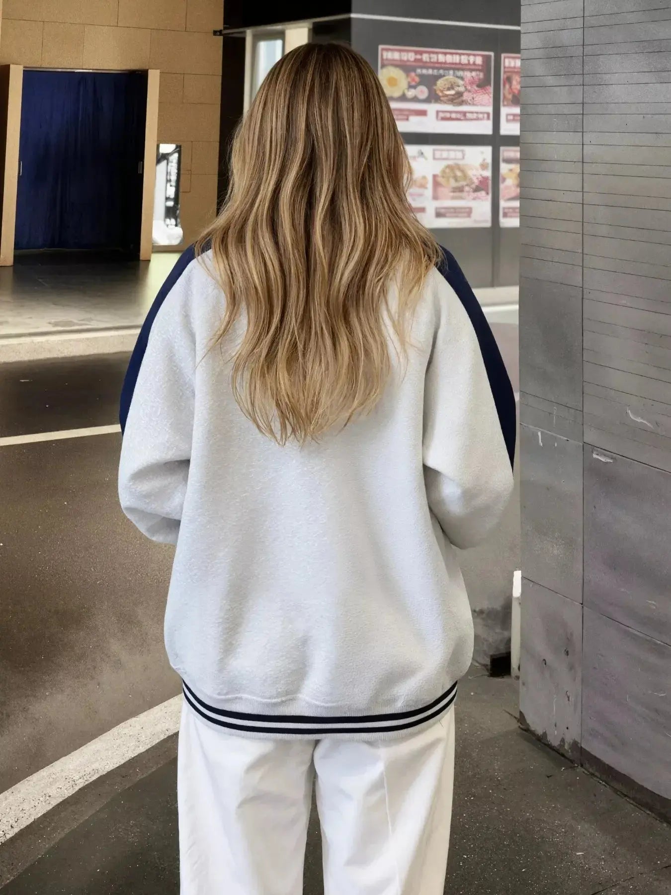 Zip Up Color Block Jacket Simply Love