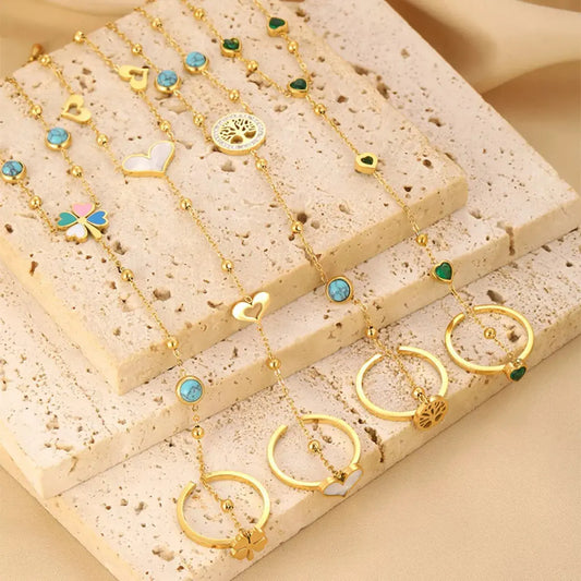18K Gold-Plated Chain Bracelet Simply Love