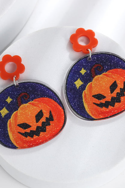 Spooky Acrylic Halloween Earrings