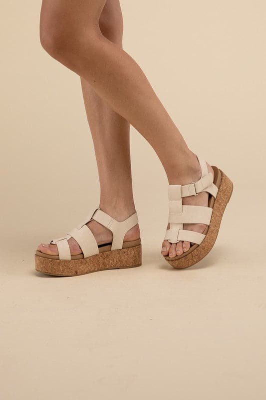 AMENDA-S Platform Sandal Wedge.