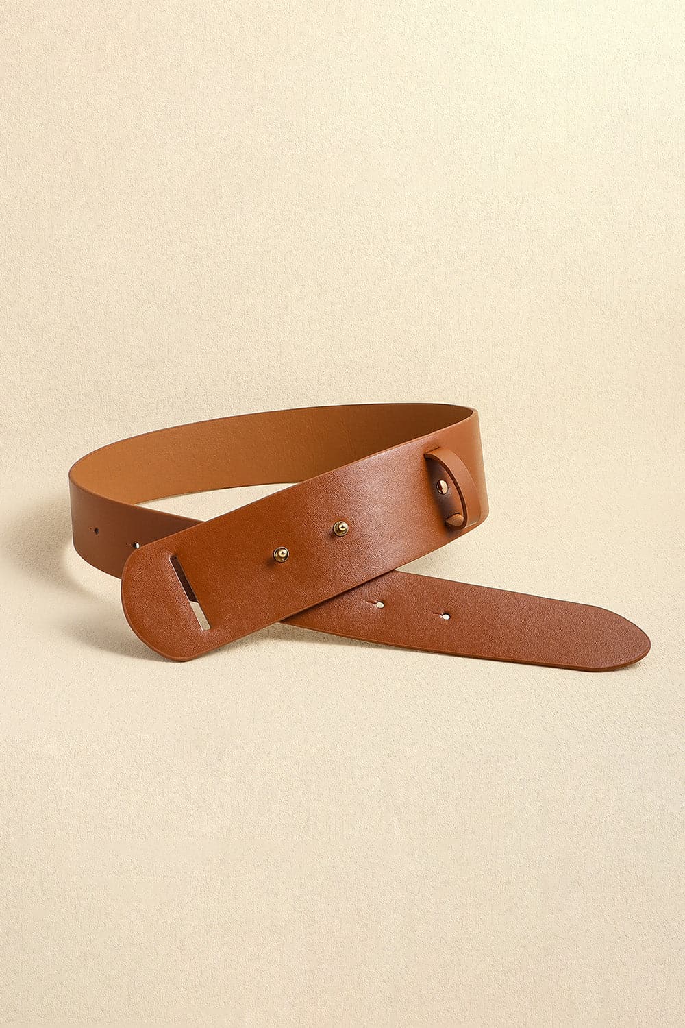 PU Leather Belt.