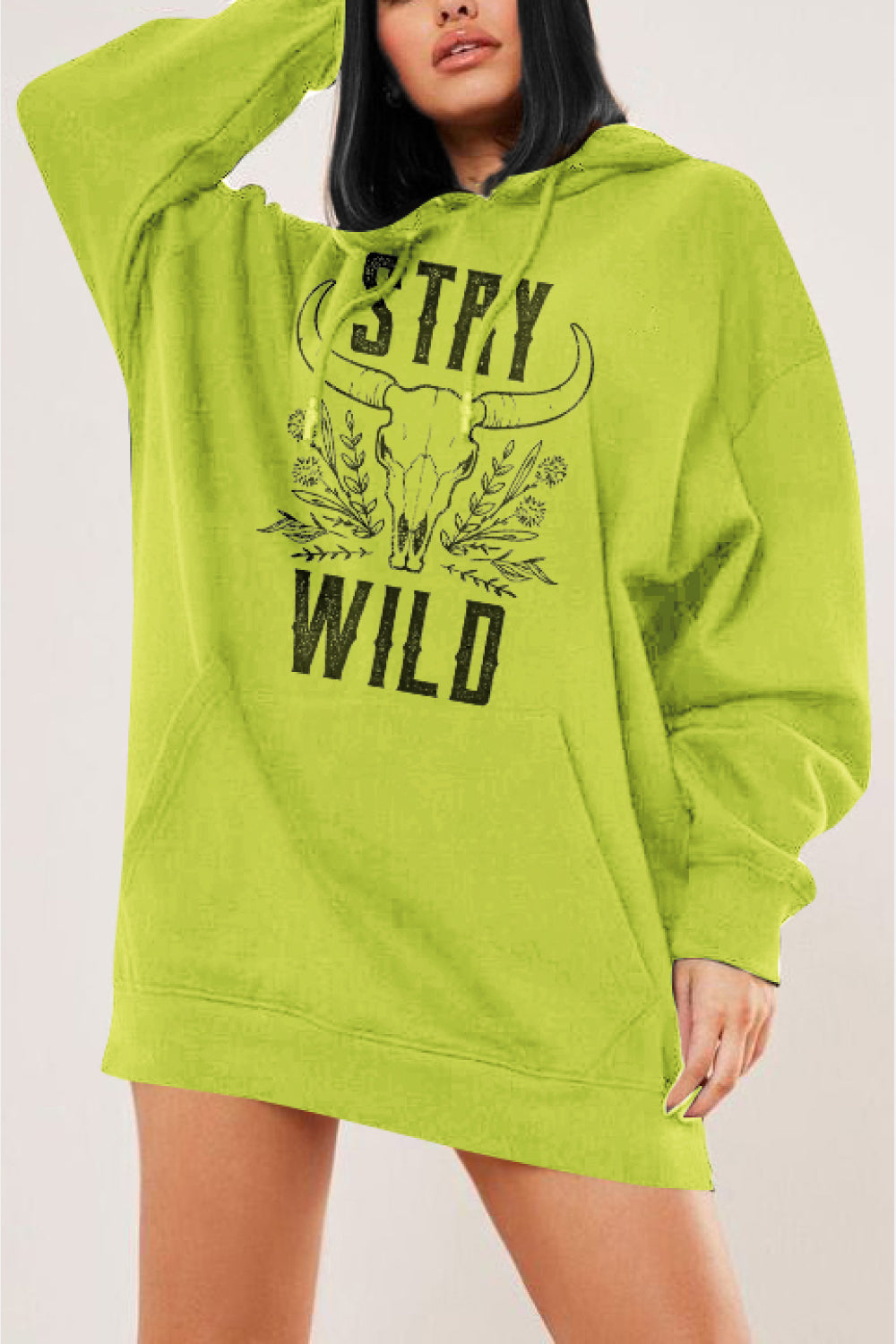 Simply Love: Wild Graphic Hoodie