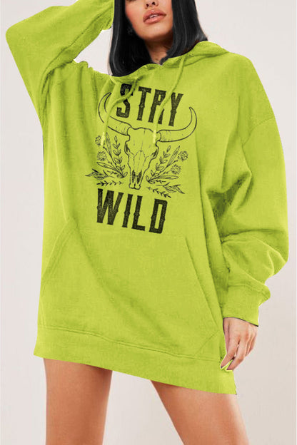 Simply Love: Wild Graphic Hoodie