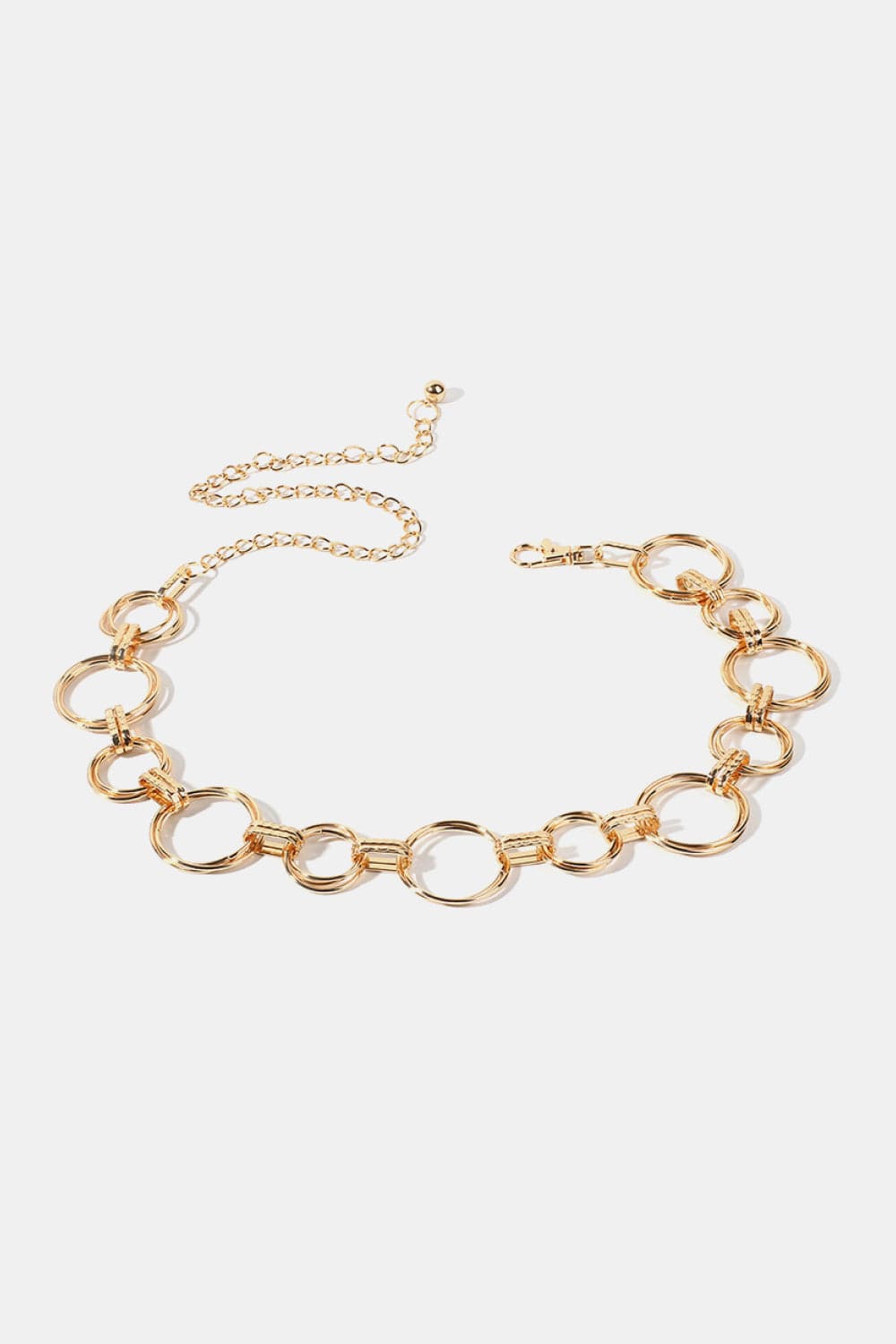 Alloy Chain Circle Shape Belt.