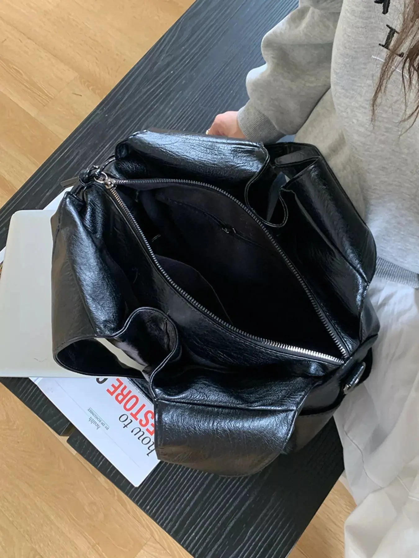 PU Leather Tote Bag Simply Love
