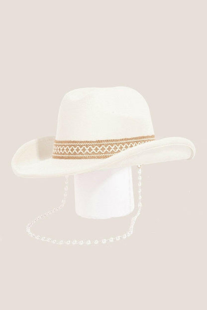 Fame Ornate Band Cowboy Hat.