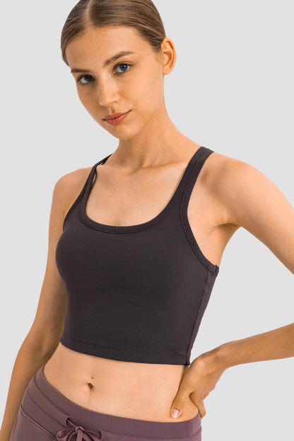 Racerback Sports Bra.