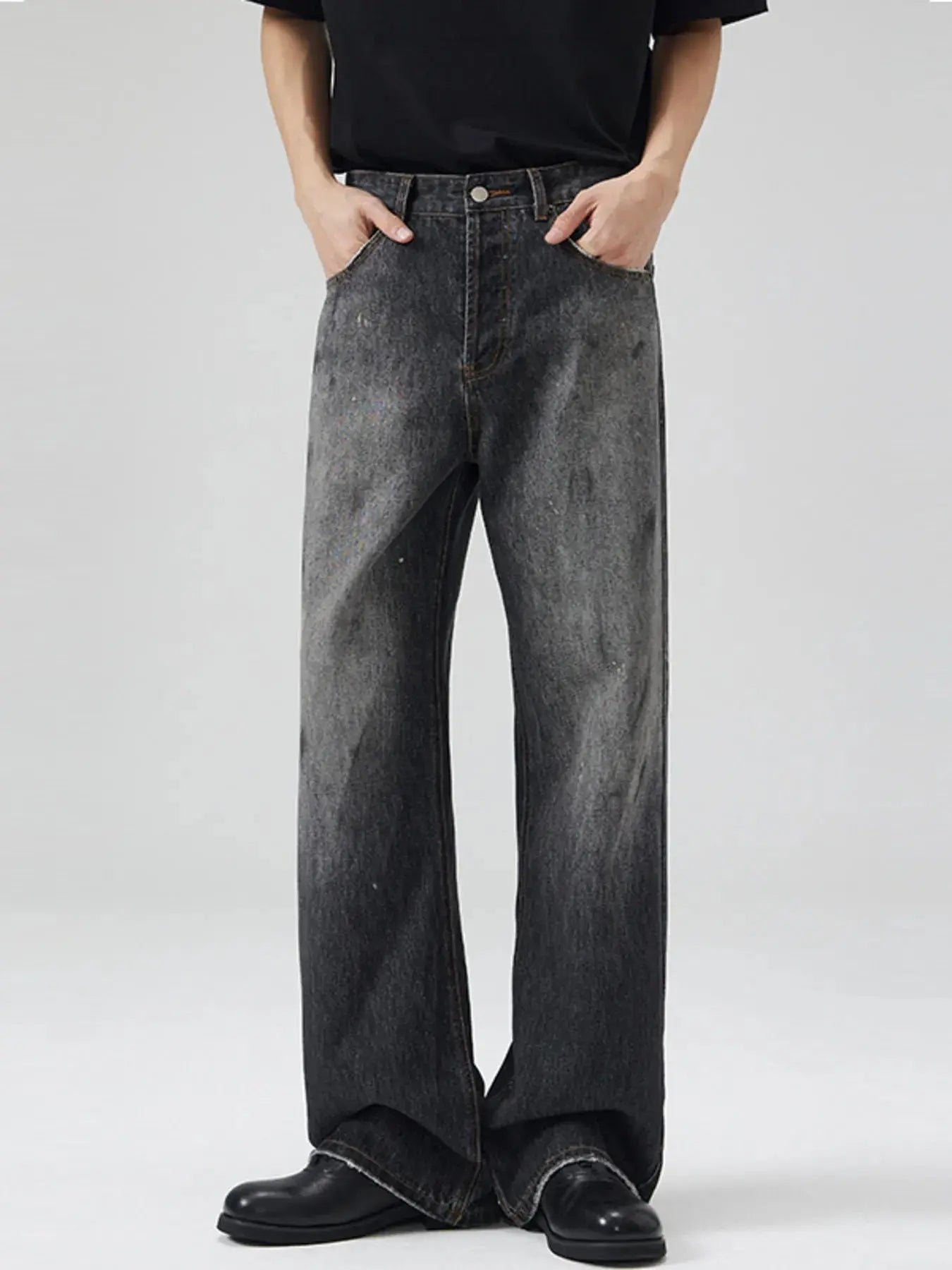 Men's Full Size Vintage Wide Leg Jeans Plus Size Simply Love