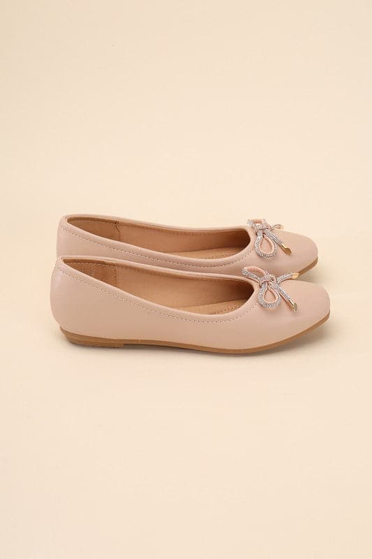 DOROTHY-77 Bow Ballet Flats.