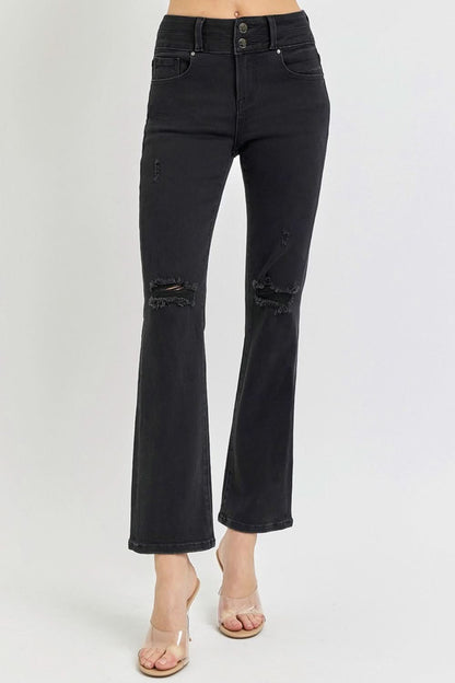 High Rise Bootcut Jeans by Risen