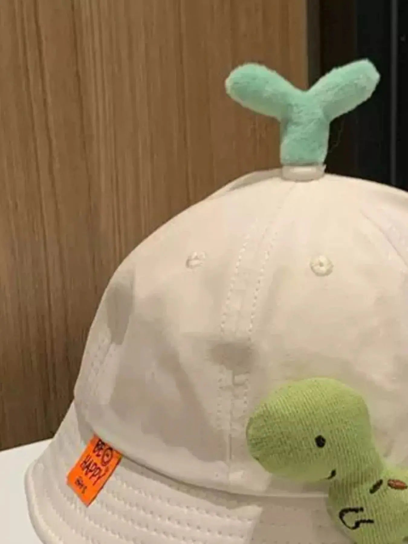 Children's Dinosaur & Sprout Decor Bucket Hat Simply Love