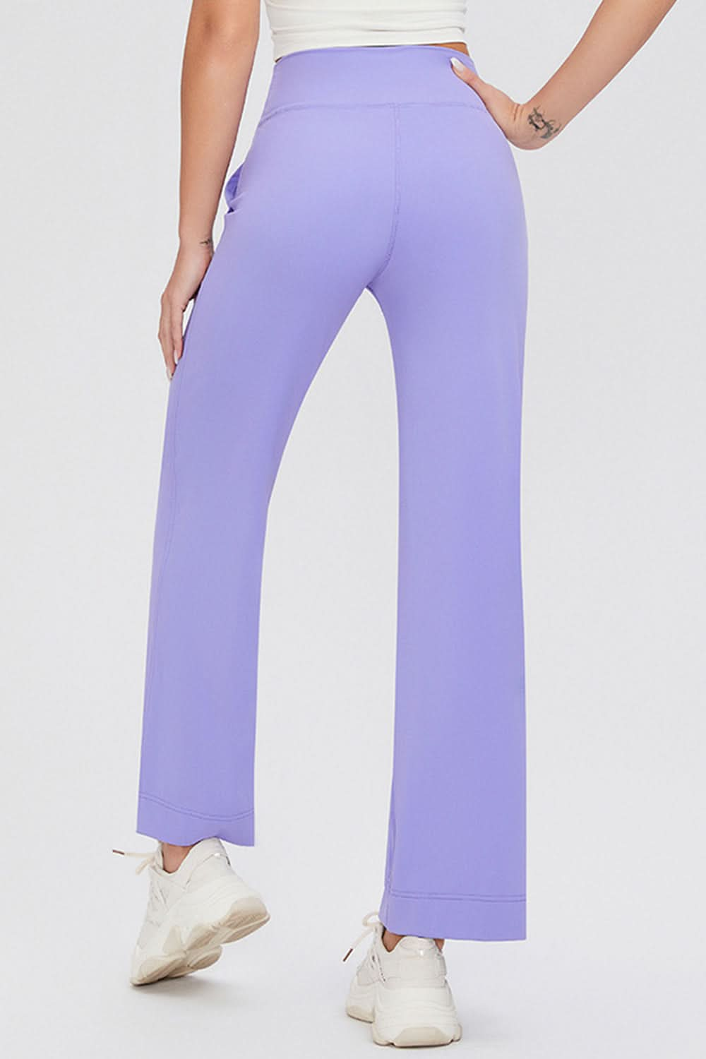 Essential Comfort Drawstring High Waist Pants with Pockets