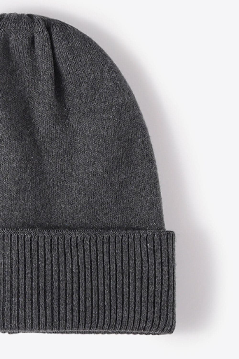 Cuff Knitted Beanie.