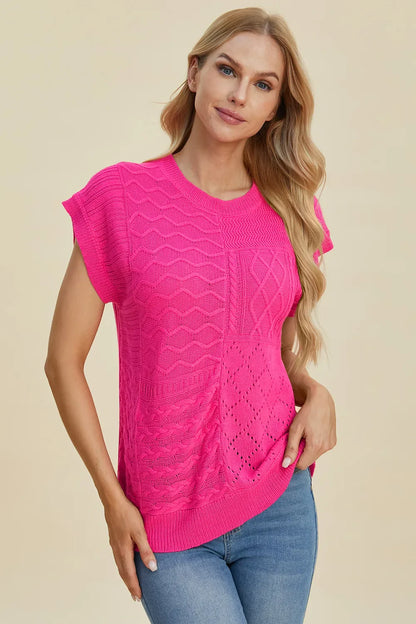 Double Take: Cozy Cable Knit Sweater