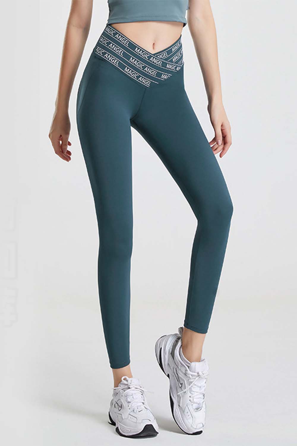 Wide Waistband Sports Pants.